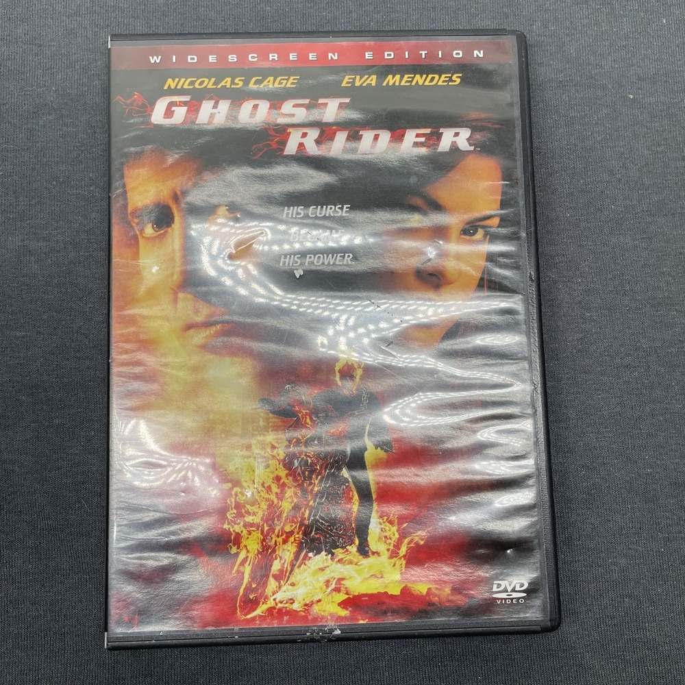 Ghost Rider DVD 2007 Widescreen Edition Nicolas Cage Eva Mendes Special Features